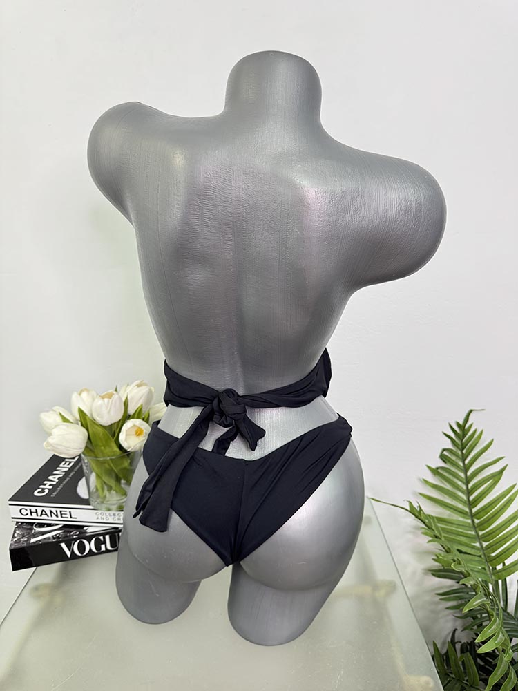 Costum de baie intreg sutien cu burete cam S-M - imagine 2