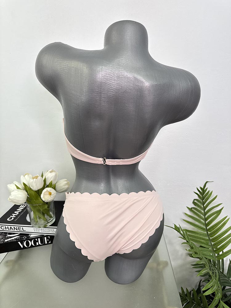 Costum de baie doua piese sutien fara burete S - imagine 2