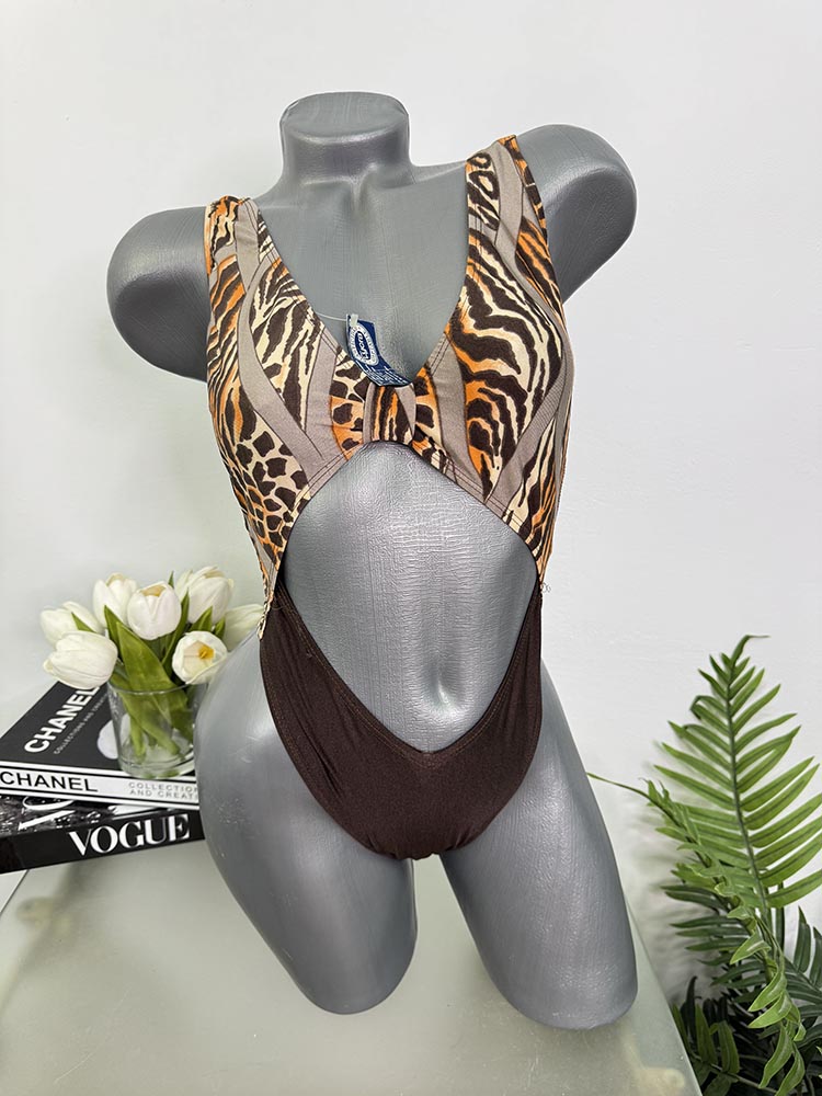 Costum de baie intreg sutien fara burete Lycra 40