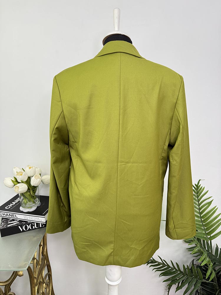 Sacou lung cu burete H&M XS - imagine 2