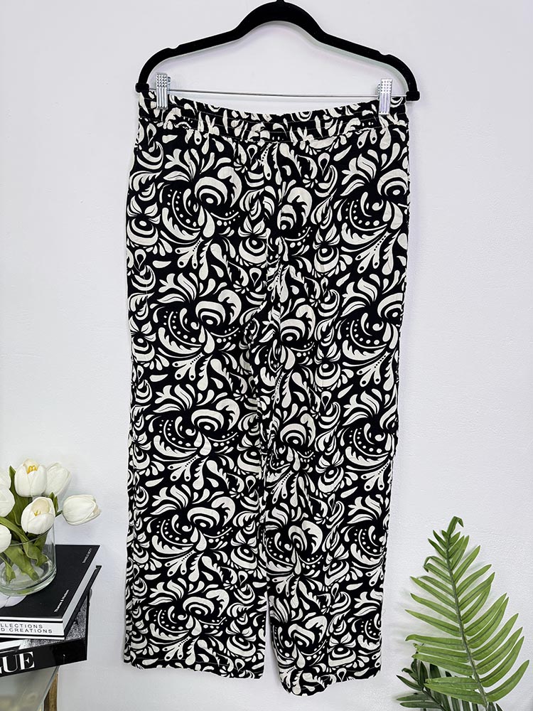 Pantaloni lejeri 100% vascoza Up2Fashion M - imagine 2