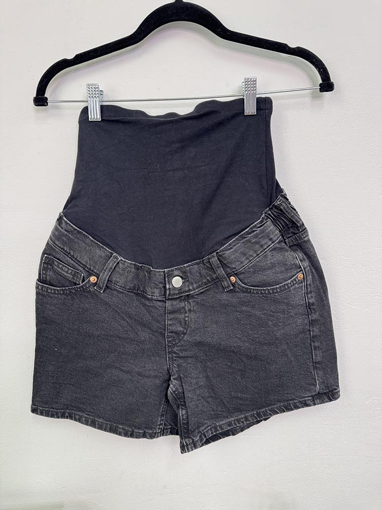Pantaloni scurti blugi pentru gravide H&M XS