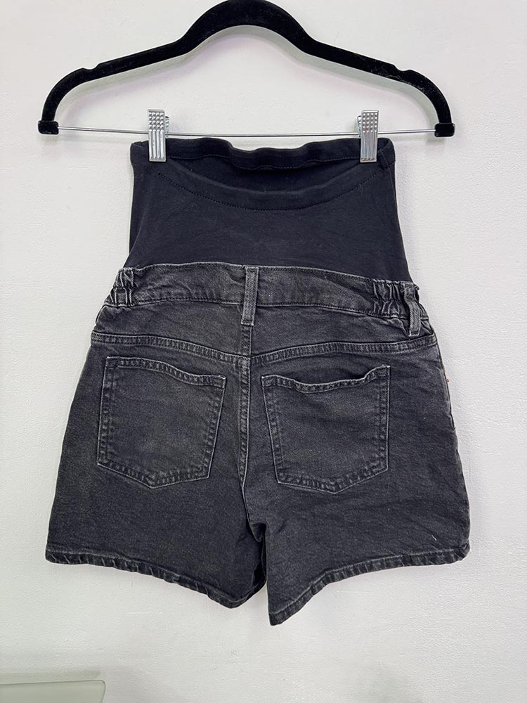 Pantaloni scurti blugi pentru gravide H&M XS - imagine 2
