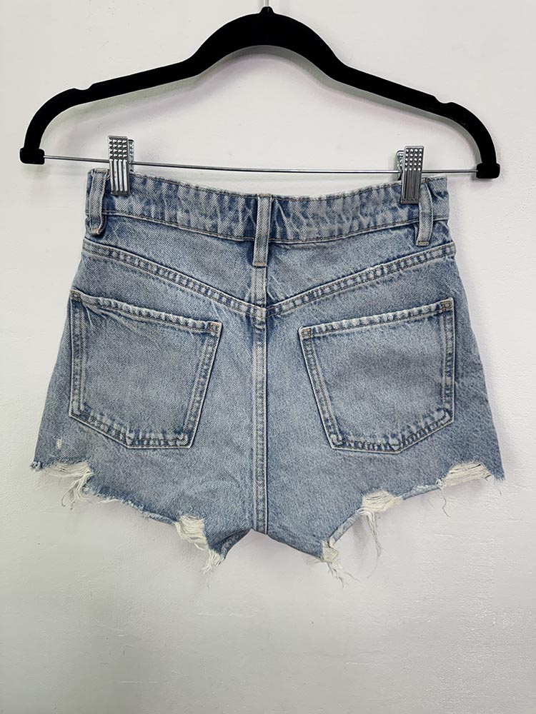 Pantaloni scurti blugi Zara 34 - imagine 2