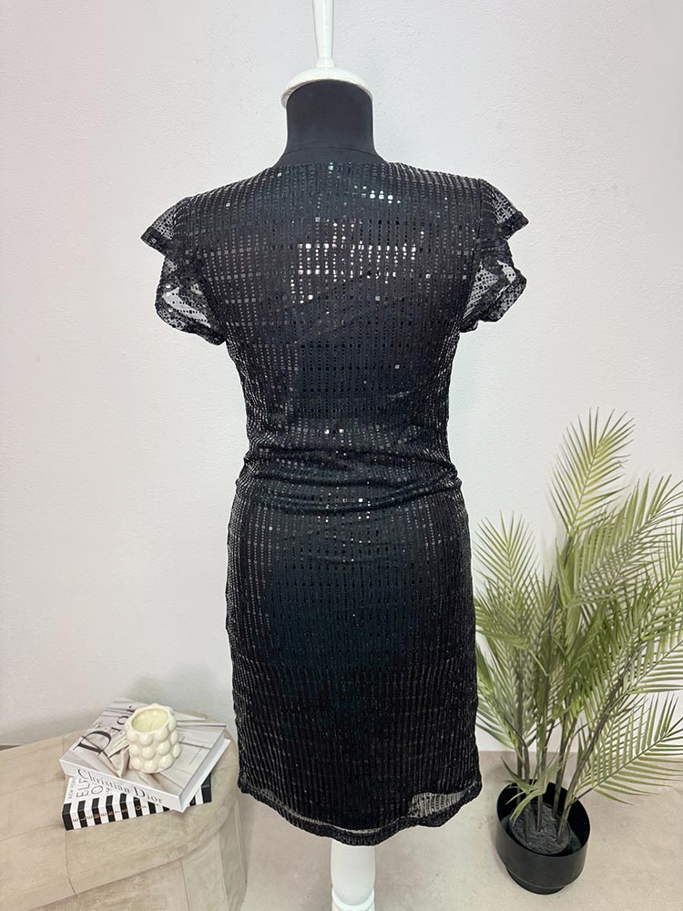 Rochie calitativa cu paiete Jean Pascale XS - imagine 2