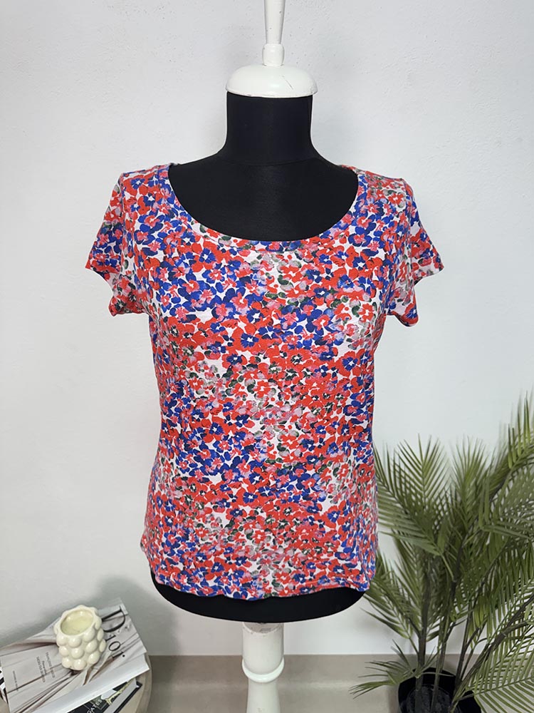 Tricou calitativ bumbac Lands'end XS