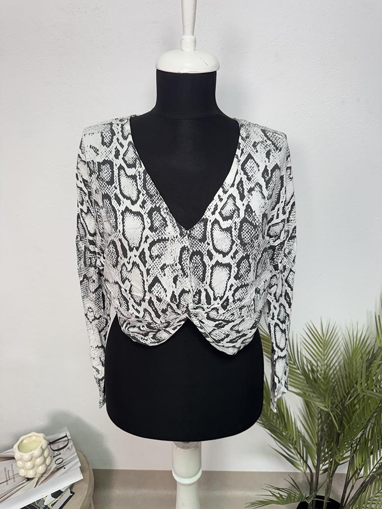 Bluza deosebitac vascoza H&M 40