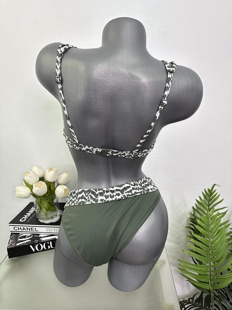 Costum de baie doua piese sutien fara burete Mixkini 38 - imagine 2