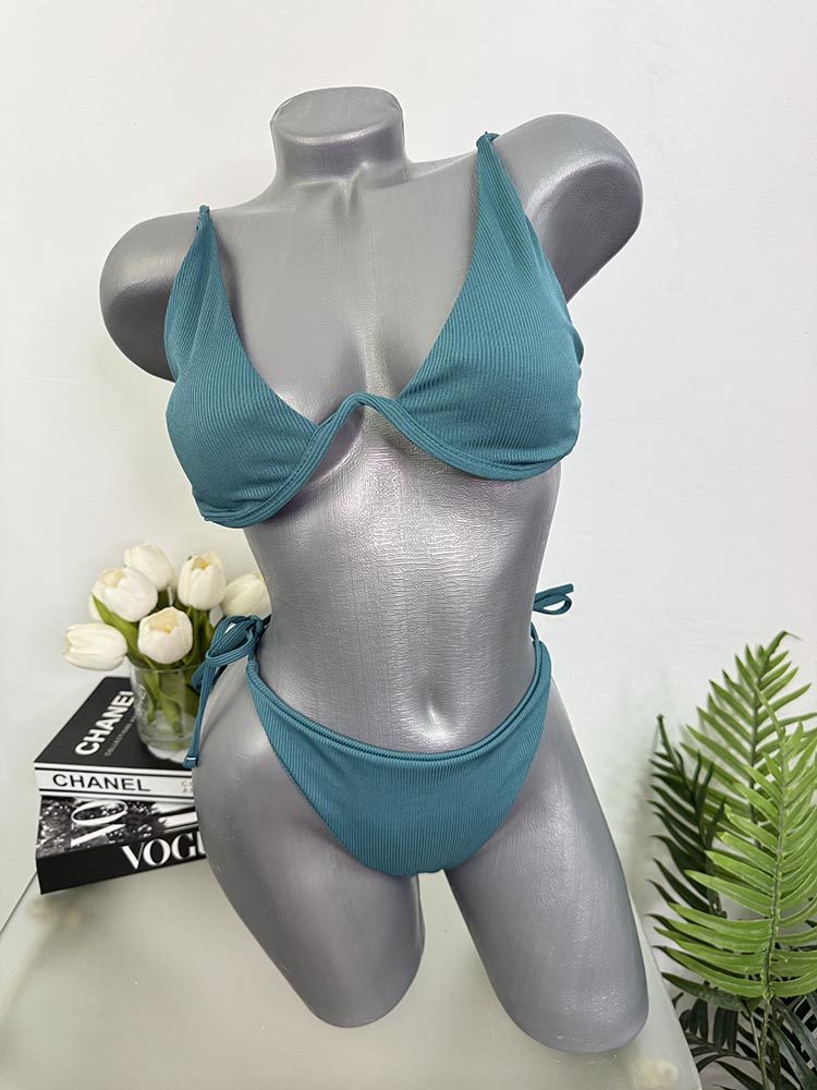 Costum de baie doua piese sutien cu burete S