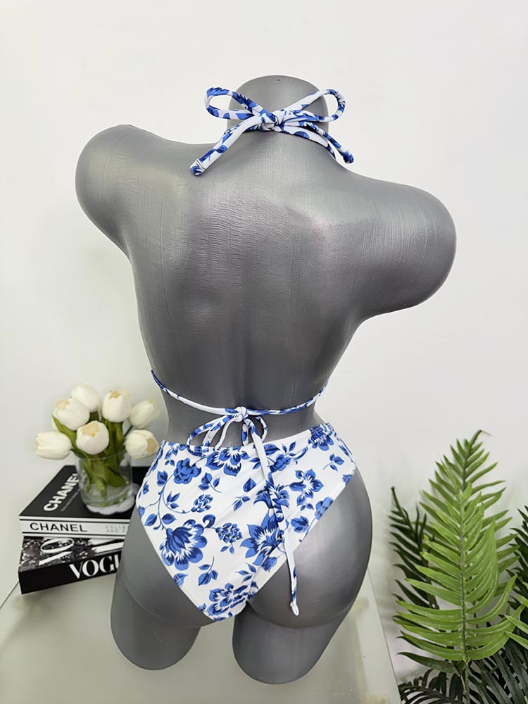 Costum de baie doua piese sutien cu burete Xs - imagine 2