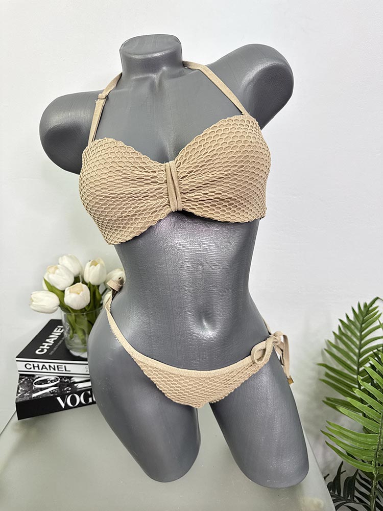 Costum de baie doua piese sutien cu burete S