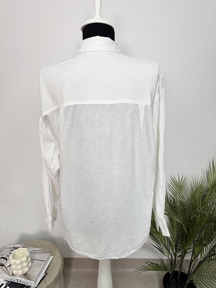 Camasa calitativa 100% bumbac Stradivarius S - imagine 2