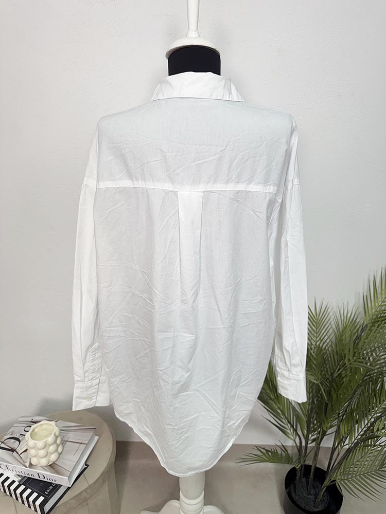 Camasa calitativa 100% bumbac H&M XS - imagine 2