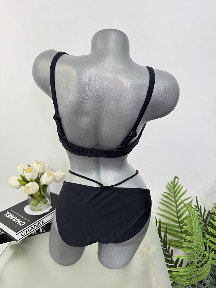 Costum de baie doua piese sutien cu burete 42 - imagine 2
