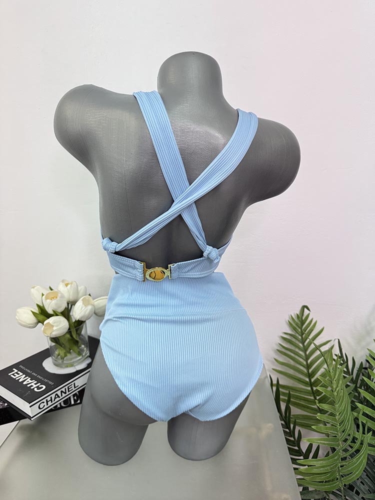 Costum de baie doua piese sutien cu burete L-XL - imagine 2