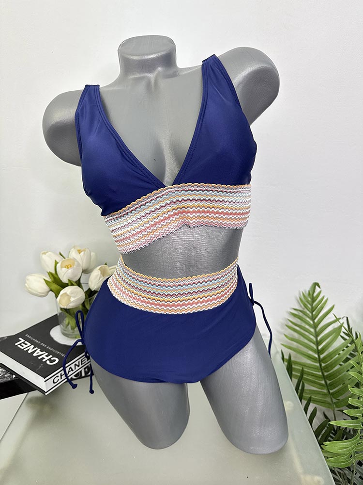 Costum de baie doua piese sutien cu burete M