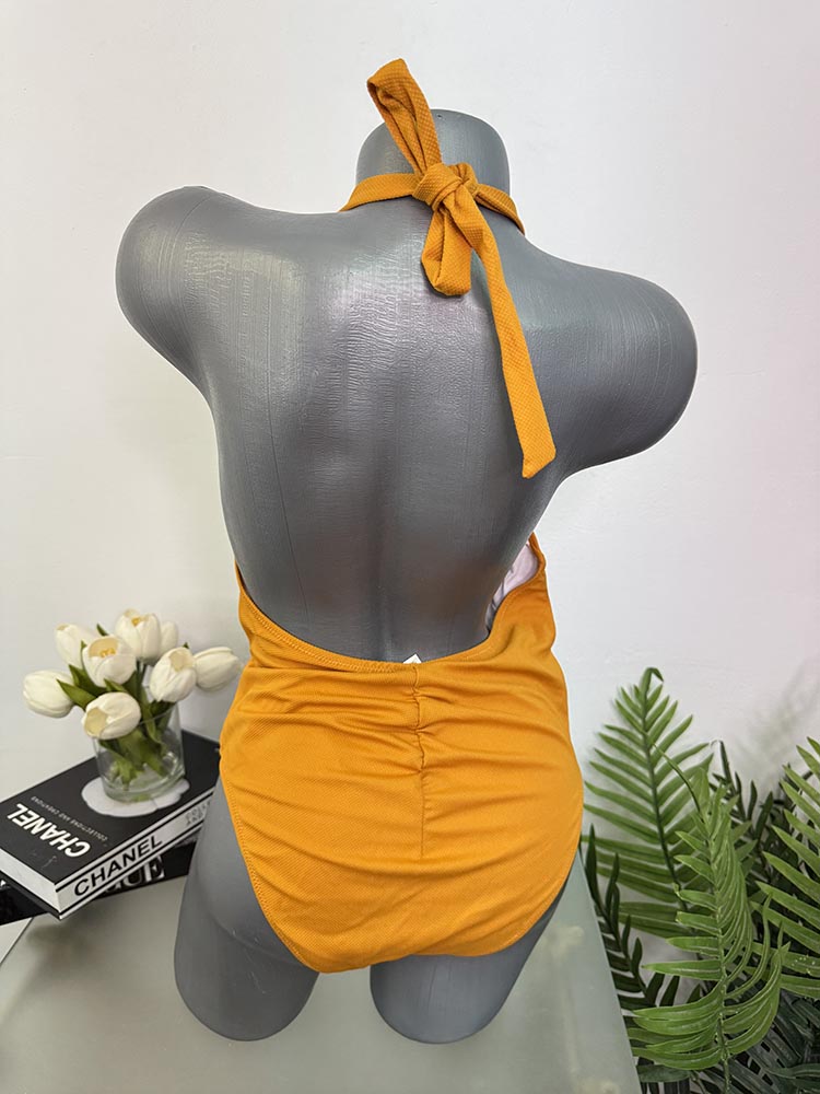 Costum de baie intreg sutien cu burete cam M - imagine 2