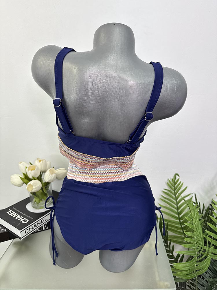 Costum de baie doua piese sutien cu burete XL - imagine 2