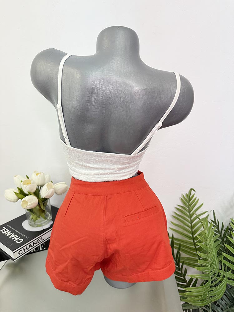 Pantaloni scurti bumbac Unele studios XS - imagine 2
