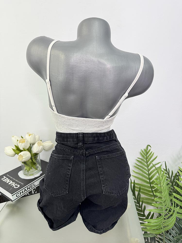 Pantaloni scurti blugi Primark 14-15 ani - imagine 2