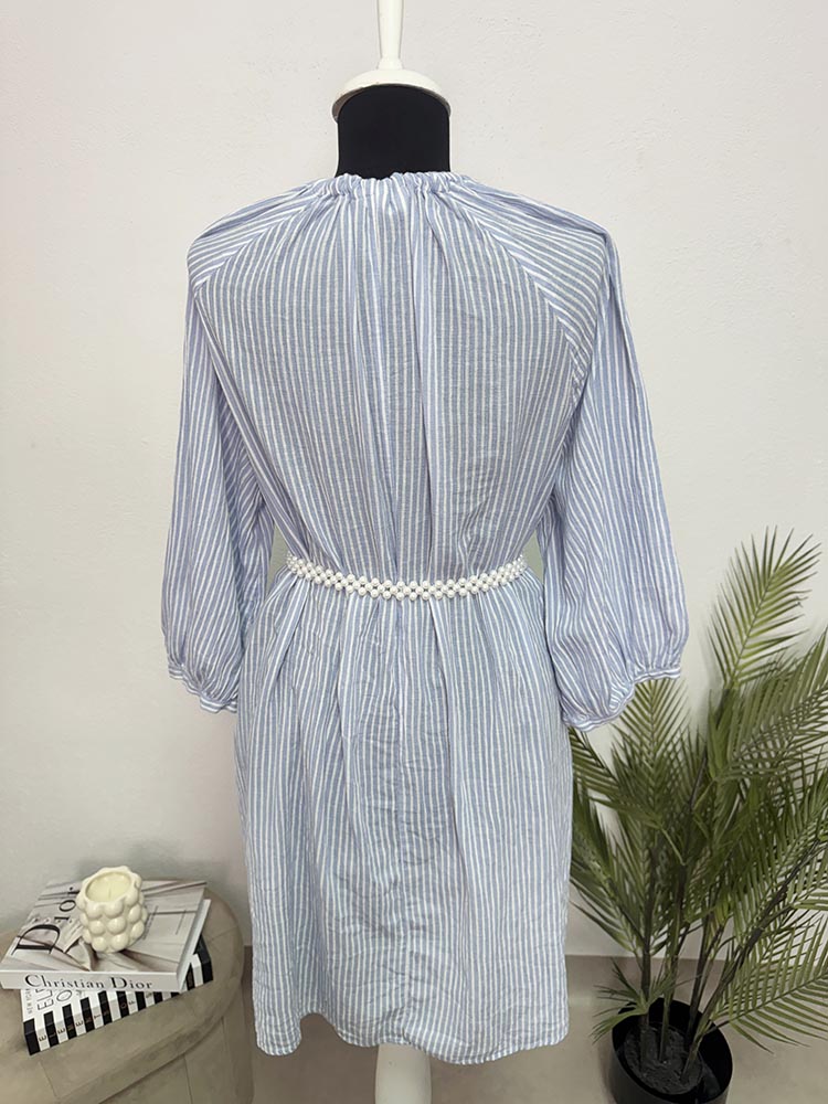 Rochie calitativa bumbac H&M M - imagine 2