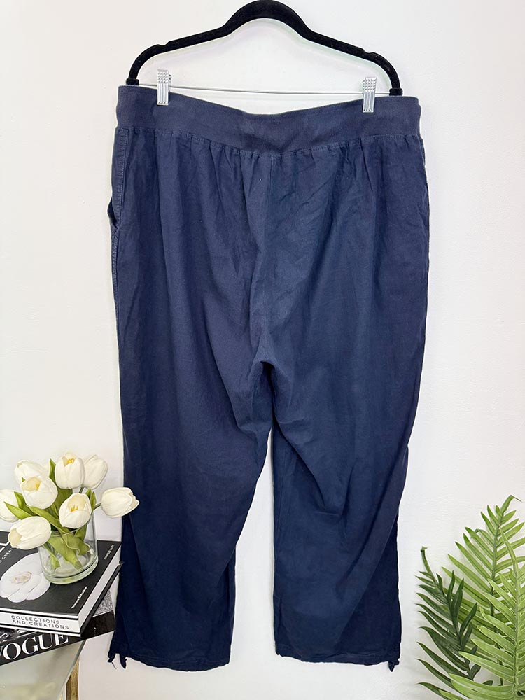 Pantaloni lejer in bumbac Bonprix 50 - imagine 2