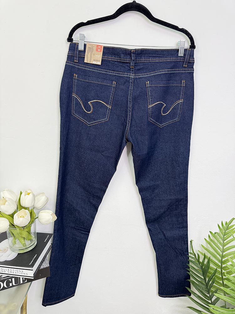 Blugi elastici skinny Infinity 42 - imagine 2