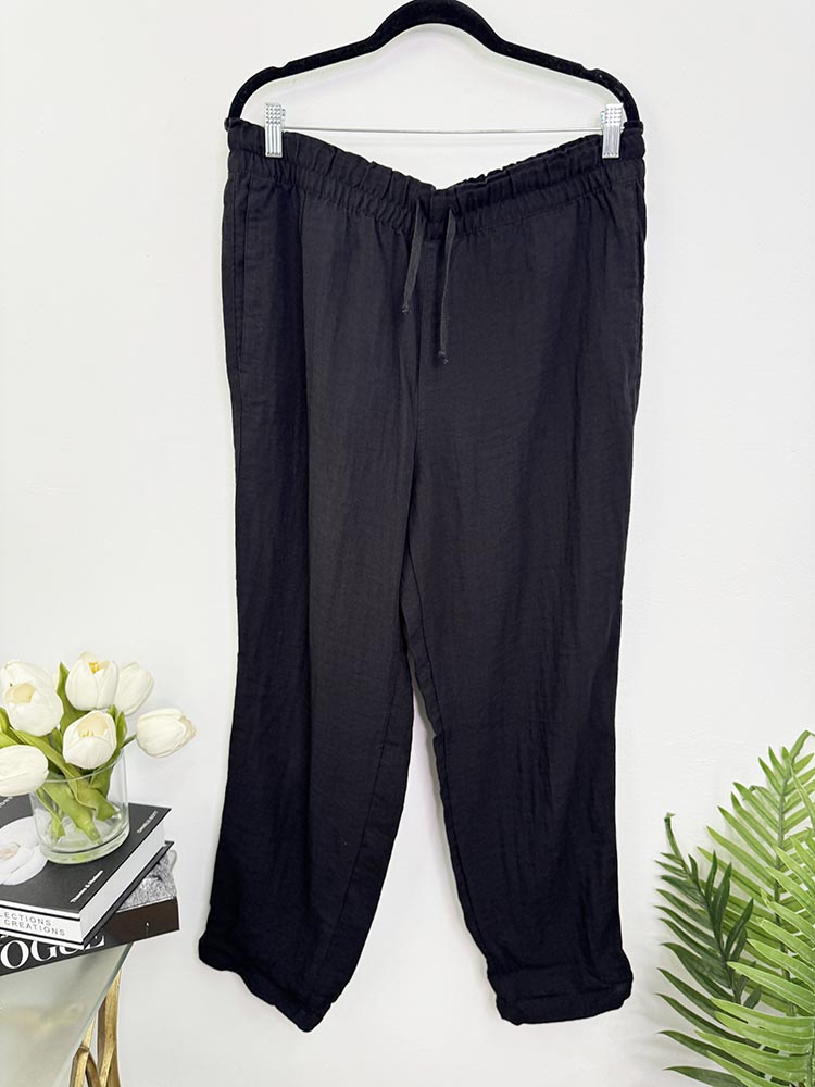 Pantaloni lejer vascoza H&M L