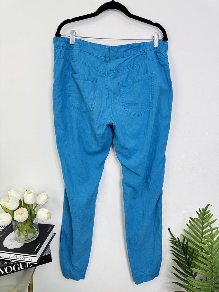 Pantaloni lejer in bumbac S.Oliver 42 - imagine 2