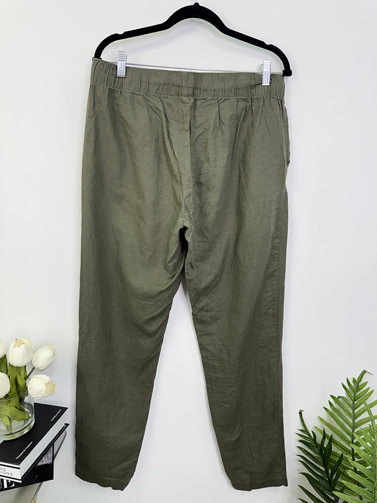 Pantaloni lejer in bumbac Esmara 42 - imagine 2
