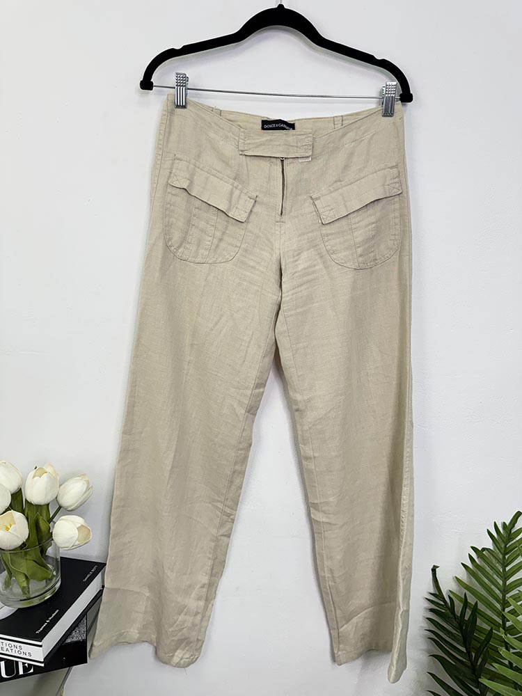 Pantaloni lejer 100% in Dolce&Gabbana 27