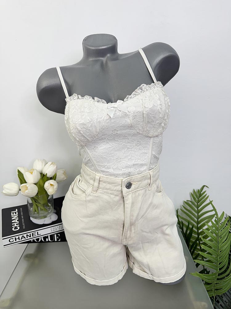 Pantaloni scurti blugi Only M