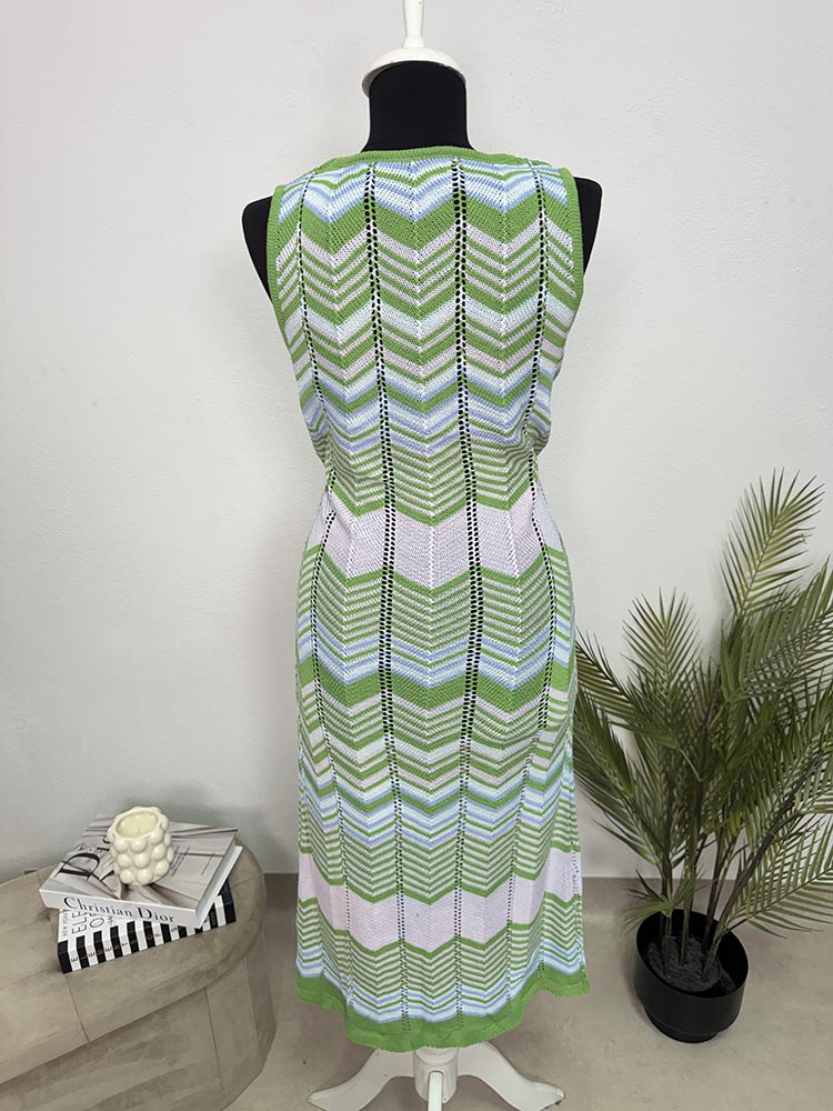 Rochie deosebita tricotata M - imagine 2