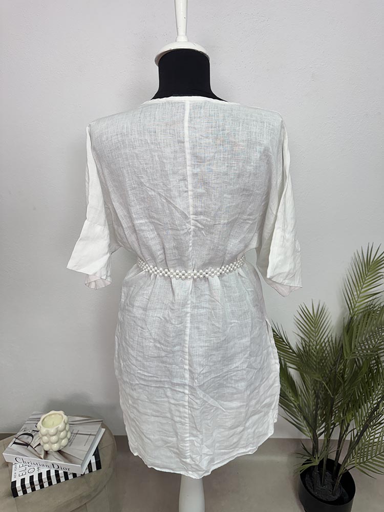 Rochie calitativa cu buzunare Zara M - imagine 2