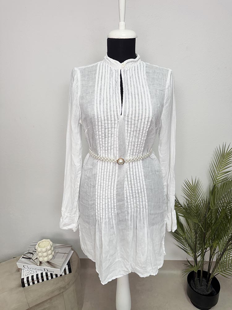 Rochie calitativa tip camasa Benetton Cam XXS-XS