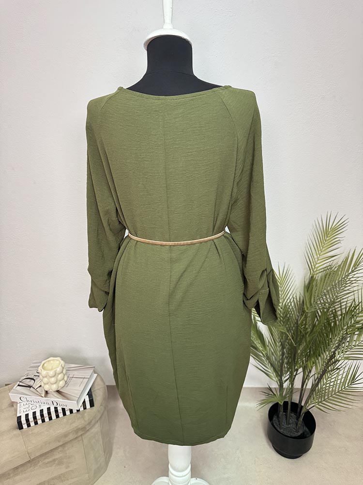 Rochie calitativa cu buzunare BodyFlirt 40 - imagine 2