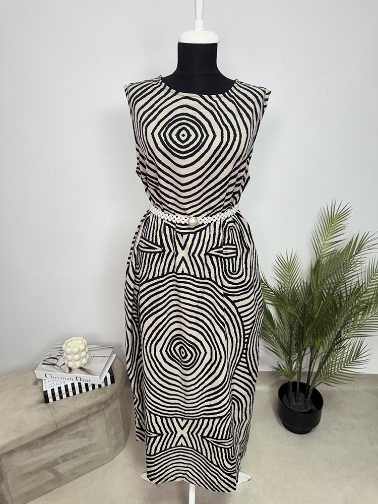 Rochie deosebita cu buzunare XXL