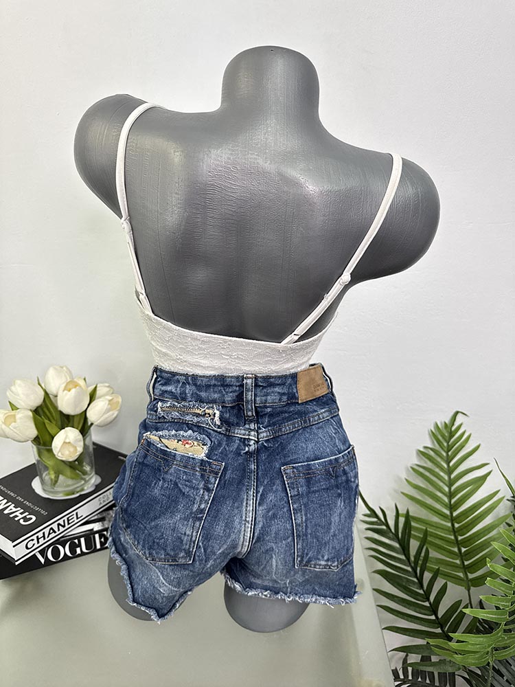 Pantaloni scurti blugi Denim 27 - imagine 2