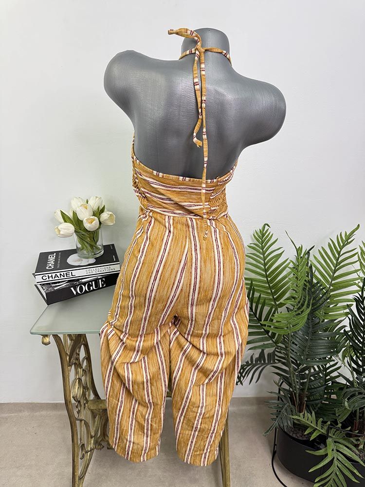 Salopeta bumbac in Bershka S - imagine 2