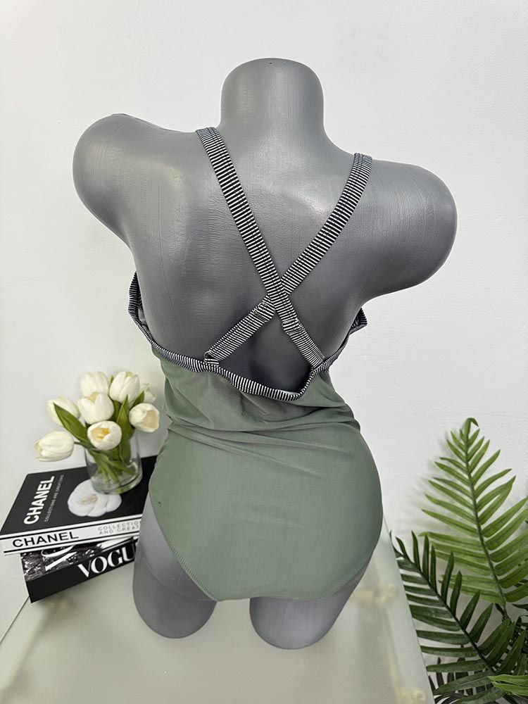 Costum de baie intreg sutien cu burete L - imagine 2
