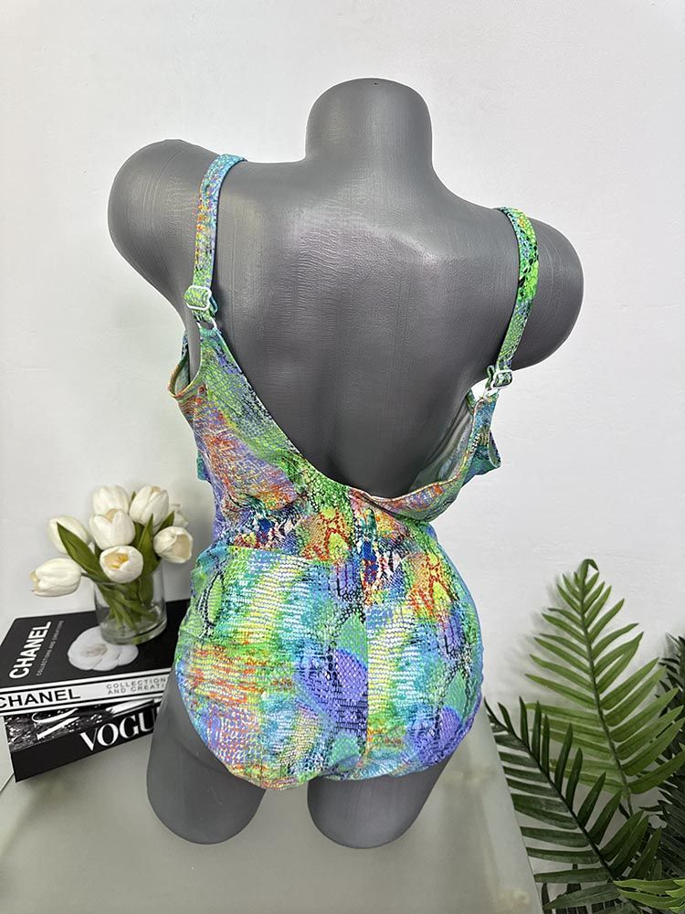 Costum de baie intreg sutien fara burete Lidea 46 - imagine 2