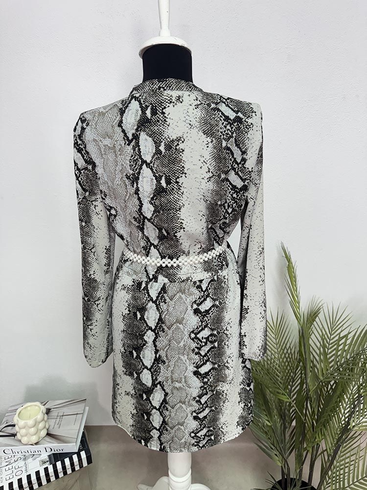 Rochie calitativa cu buzunare PIGALLE 36 - imagine 2