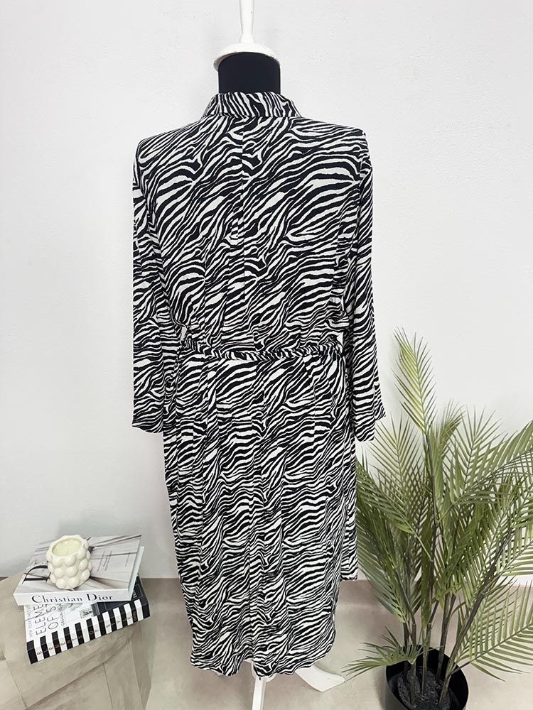 Rochie calitativa tip camasa vascoza Anna 40 - imagine 2