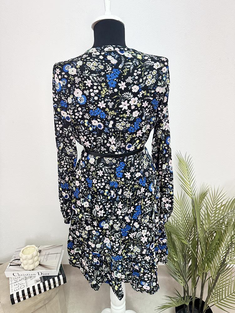 Rochie calitativa cu curea inclus Janina 38 - imagine 2