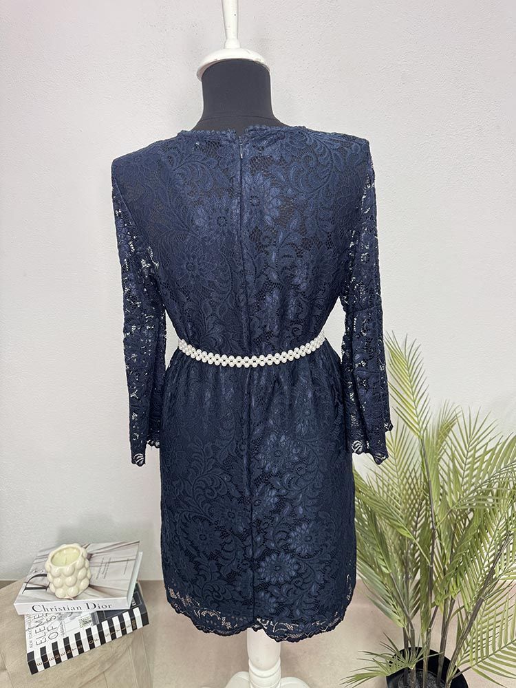 Rochie calitativa din dantela Esmara 38 - imagine 2