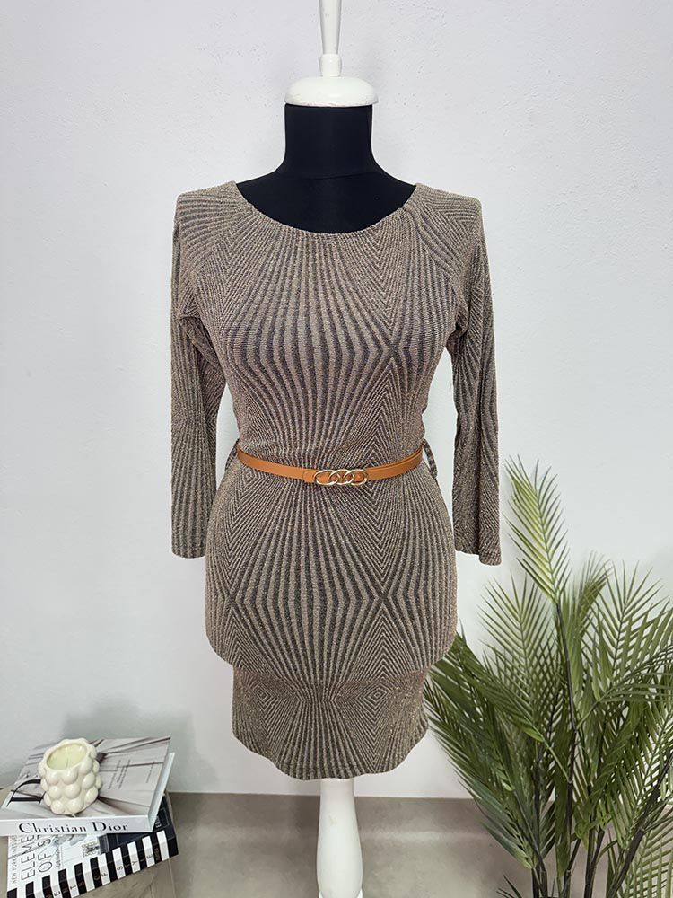 Rochie deosebita cu curea inclus S