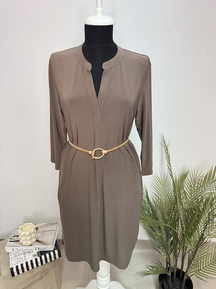 Rochie calitativa cu buzunare Angelle Milan L