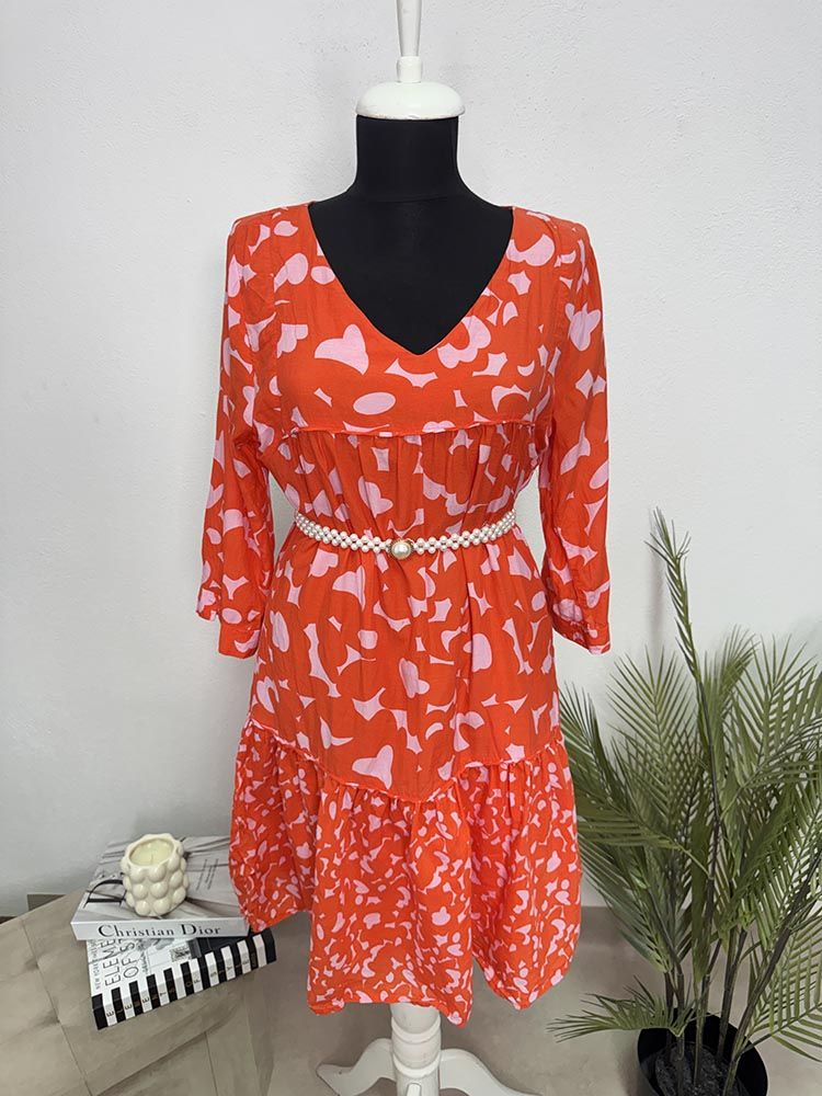 Rochie calitativa vascoza bumbac Studio Italy 38