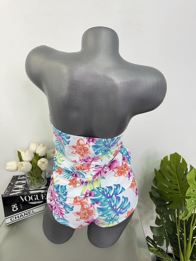 Costum de baie doua piese sutien cu burete fara bretele B. you 12 - imagine 2