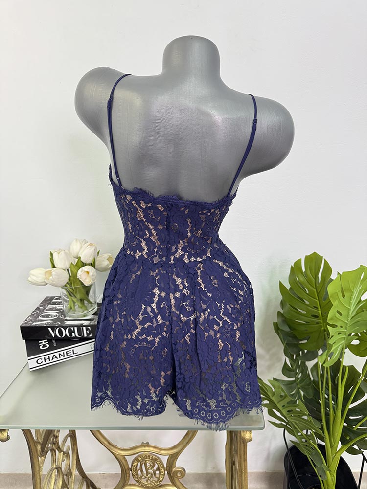 Salopeta dantela H&M 32 - imagine 2
